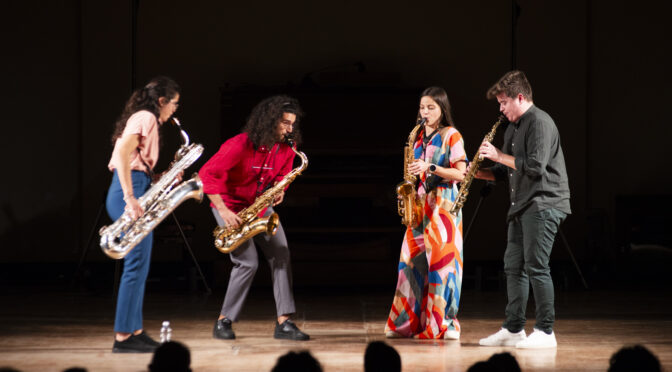 Maat Saxophone Quartet e le mille sfumature del sax